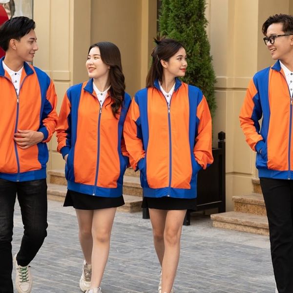 Áo Khoác Đồng Phục Thêu Logo Chất Lượng