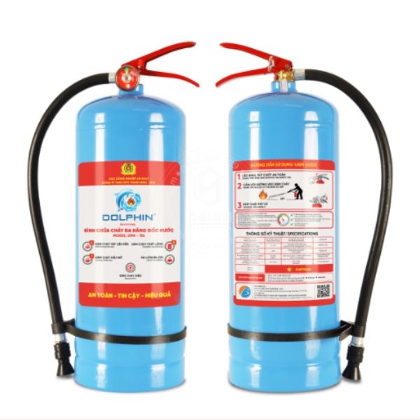 Bình Chữa Cháy Đa Năng Gốc Nước Vỏ Thép Dolphin An Toàn Chất Lượng Cao