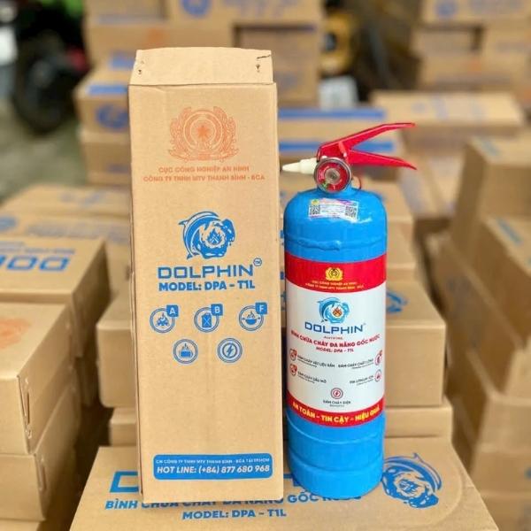 Bình Chữa Cháy Đa Năng Gốc Nước Vỏ Thép Dolphin An Toàn Đạt Chuẩn