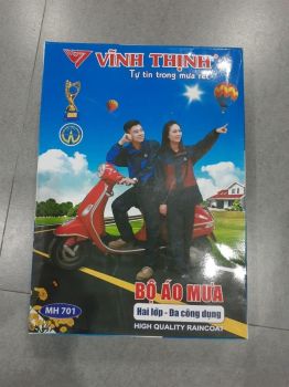 Áo Mưa Hai Lớp Vĩnh Thịnh QAM0002