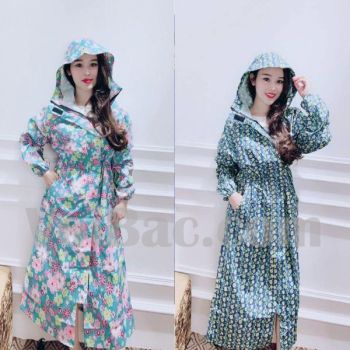 Áo Mưa Nữ Nhiều Hoạ Tiết