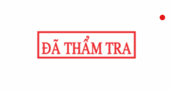 Con Dấu Văn Phòng Phẩm - VPP0064 - ĐÃ THẨM TRA