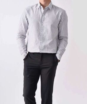 đồng phục sơ mi nam kẻ sọc