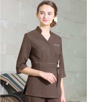 đồng phục spa tay lỡ
