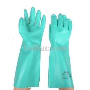 Găng Tay Chống Hóa Chất Cao Su Đẹp
