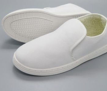Giày Vải Trắng Cotton Đế Cao Su - GVA0064