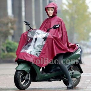 Áo Mưa Cánh Dơi Có Kiếng Đèn