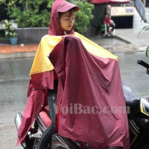 Áo Mưa Cánh Dơi Phối Màu