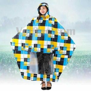 Áo Mưa Chữ A Hoạ Tiết Thời Trang