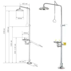 Bồn Rửa Mắt Đạt Chuẩn Chất Lượng Cao BRM0012