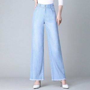 Quần Jean Ống Suông Nữ Cao Cấp