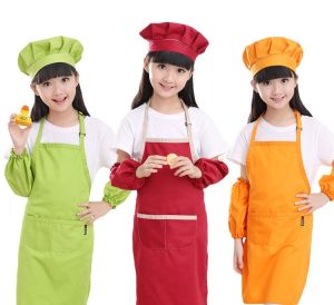 Tạp Dề Nấu Ăn Em Bé Siêu Dễ Thương Giá Sỉ 