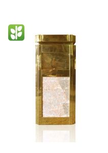 Thùng Đựng Rác Inox Mạ Vàng Cao Cấp Ốp Đá Hoa Cương - TRA0064