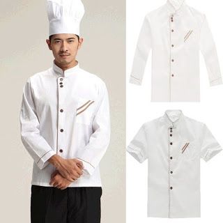 Áo Bếp Nam Cổ Trụ Hiện Đại - DDB0024
