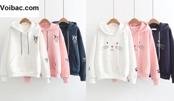 Áo Đồng Phục Hoodie Nỉ Hợp Thời Trang - AKD0019