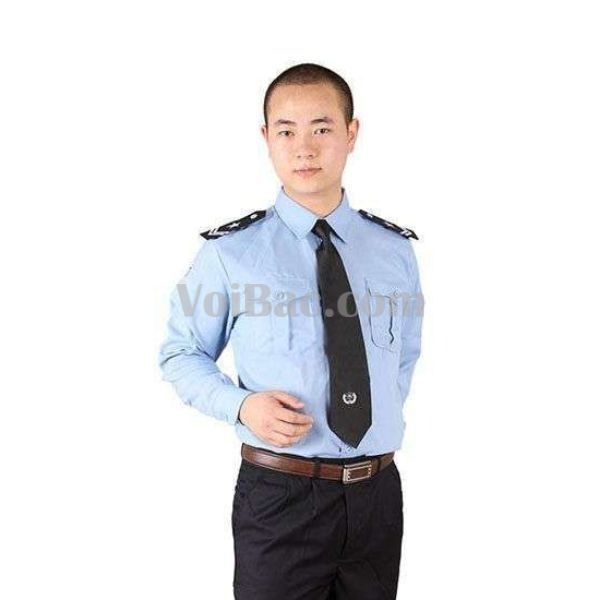 Đồng Phục Bảo Vệ Thiết Kế Đơn Giản, Tay Dài Trẻ Trung - DBV0030
