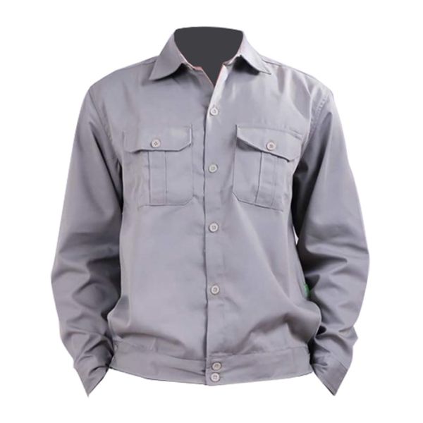 Áo Lao Động Màu Nâu Dày Dặn, Chất Lượng - ABH0010