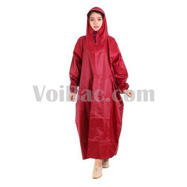 Áo Mưa Bít Trơn Vải Dù Siêu Nhẹ Siêu Bền - QAM0103