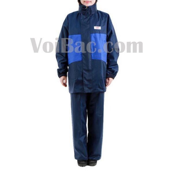 Áo Mưa Bộ Khoá 2 Lớp Vải Dù Siêu Dày Dặn - QAM0089