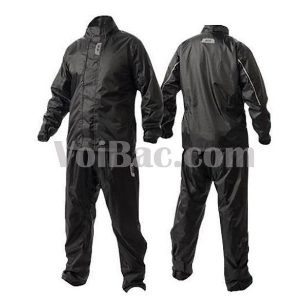 Áo Mưa Bộ Không Nón Có Lớp Chống Thấm Và Lót Lưới - QAM0105