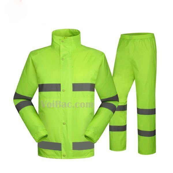 Áo Mưa Bộ Phản Quang Bảo Hộ Cao Cấp - QAM0001