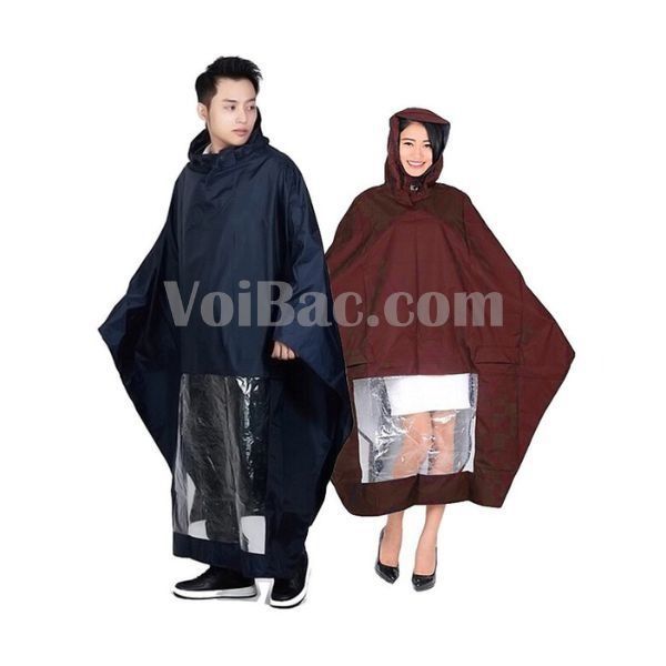 Áo Mưa Chữ A Từ Vải Dù Thiết Kế Hiện Đại - QAM0099