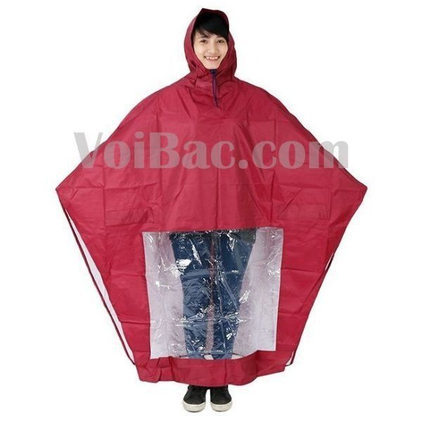 Áo Mưa Chữ A Vải Dù Dày Dặn Có Kiếng Đèn - QAM0086
