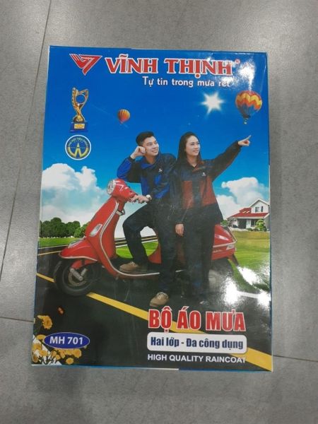 Áo Mưa Cao Cấp Vĩnh Thịnh Đạt Chuẩn - QAM0002