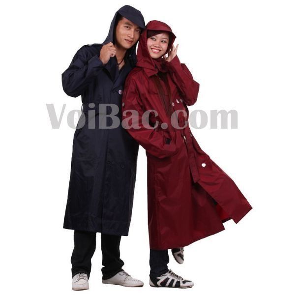 Áo Mưa Măng Tô Màu Trơn Cho Cả Nam Và Nữ - QAM0045