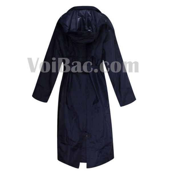 Áo Mưa Măng Tô Nam Nữ Vải Dù Dày Dặn - QAM0030