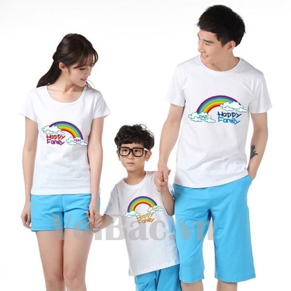 Áo Thun Đồng Phục Gia Đình Đẹp Đa Dạng Chất Lượng - ATH0018