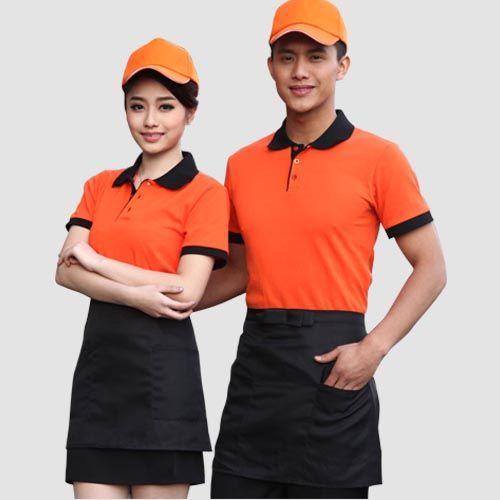 Áo Thun Đồng Phục Đẹp Cho Nhà Hàng Ăn Uống - ATH0037