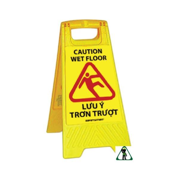 Biển Báo Cảnh Báo Trơn Trượt A10 Đảm Bảo An Toàn - AGT0078