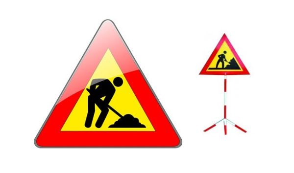 Biển Báo Công Trường Nguy Hiểm, Chất Lượng Cao - AGT0006