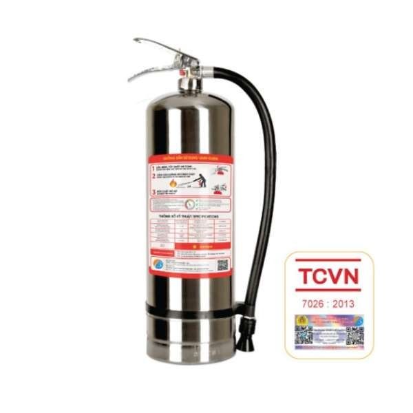 Bình Chữa Cháy Gốc Nước Vỏ Inox Dolphin Đa Năng Cao Cấp - PCC0032