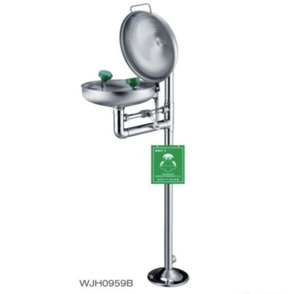Bồn Rửa Mắt Inox 304 Có Nắp Đậy WJH0959B - BRM0035
