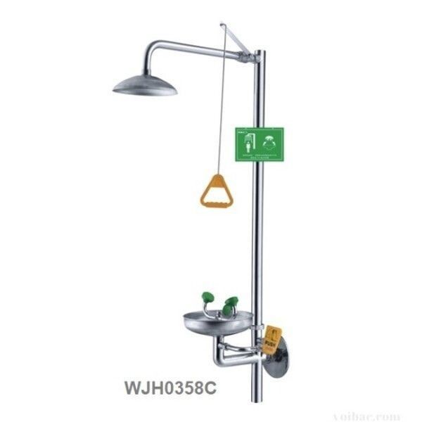 Bồn Rửa Mắt Và Tắm Khẩn Cấp Treo Tường WJH0358C - BRM0032