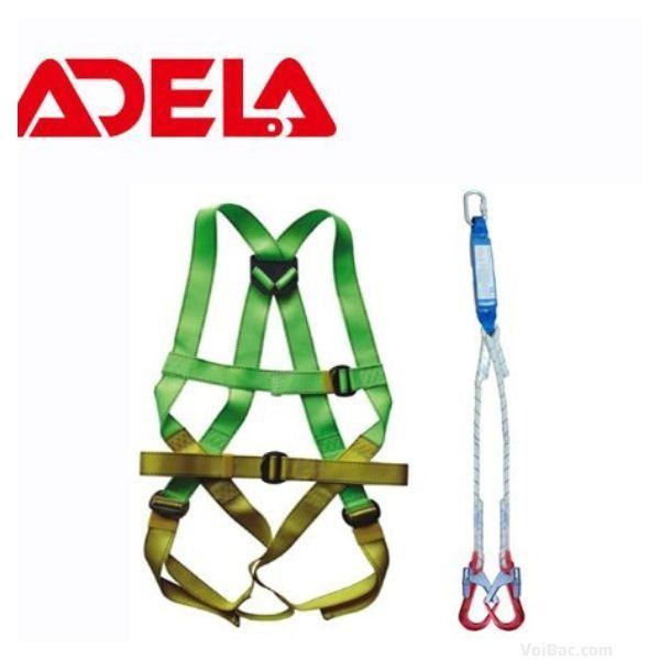 Dây An Toàn Toàn Thân Và Dây Treo Giảm Sóc 2 Móc Nhôm ADELA H4501-EW71052 - ATC0192