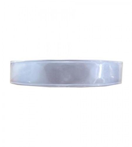Dây Phản Quang Nhựa 2.5 Cm Trắng Cao Cấp - BHK0023 