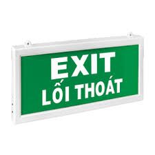 Đèn Exit Thoát Hiểm Hình Chữ Nhật - AGT0061