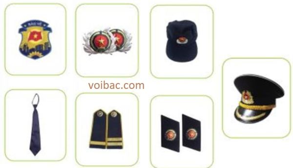 Bộ Phụ Kiện Của Đồng Phục Bảo Vệ - DMS0024