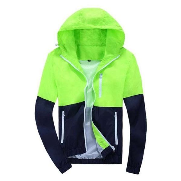 Đồng Phục Áo Khoác Gió Có Mũ Trùm Nhiều Màu - AKD0006