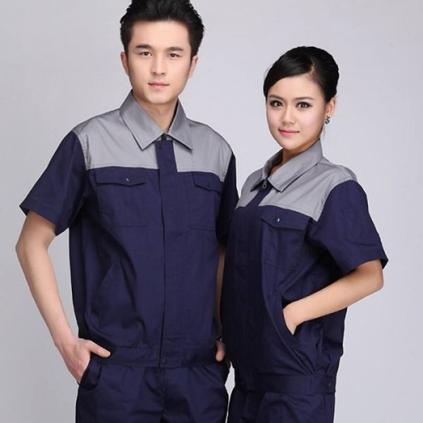 Đồng Phục Công Nhân Chất Lượng Giá Rẻ Cho Cả Nam Và Nữ - DBH0006