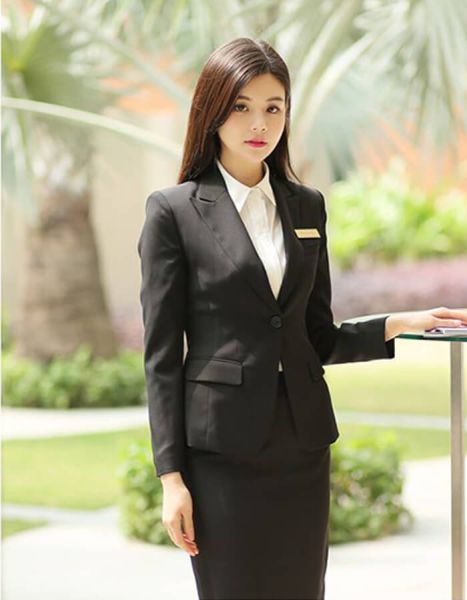 Đồng Phục Lễ Tân Khách Sạn Sang Trọng - DNK0010
