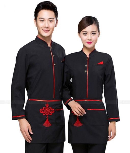Đồng Phục Nhân Viên Nhà Hàng Thanh Lịch - DNK0018