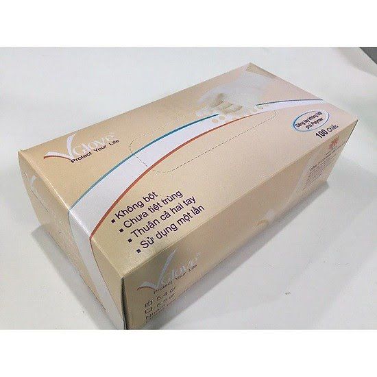Găng Tay Y Tế Vglove Không Bột Hàn Quốc Cao Cấp - GYT0009
