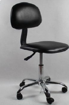 Ghế Phòng Sạch Chống Tĩnh Điện Có Tựa Lưng Cao Cấp - GCT0005