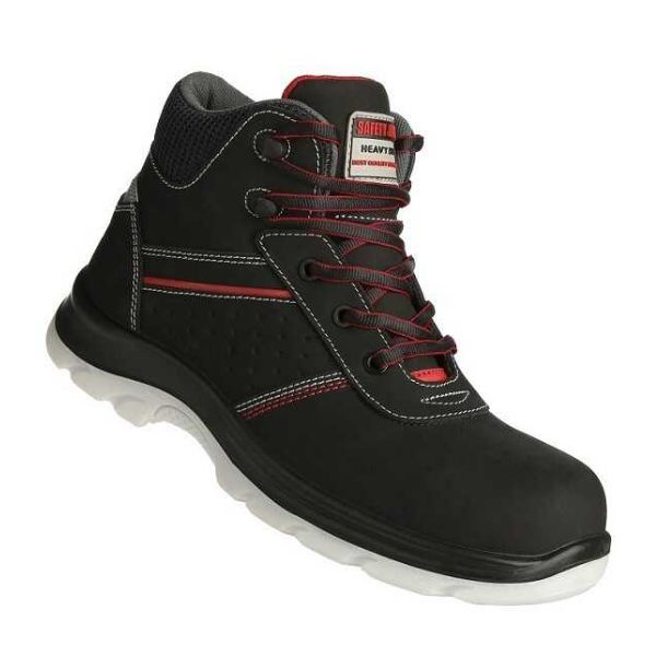 Giày Bảo Hộ Jogger Đen Cao Cấp, Chất Liệu Da Thật Siêu Bền - GBH0020
