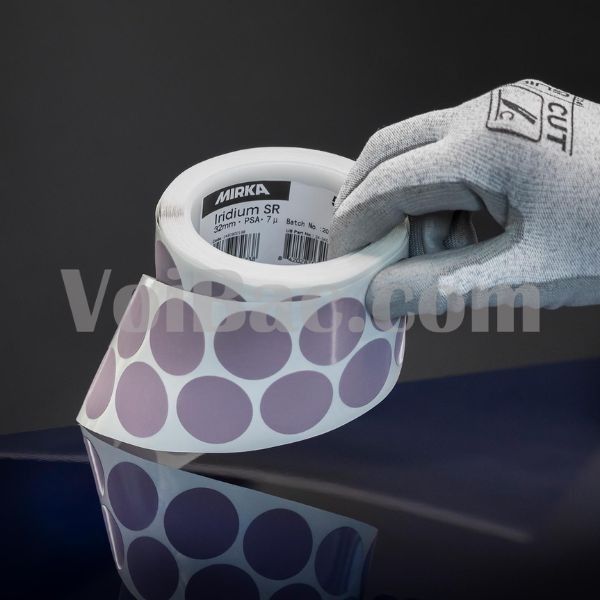 Giấy Nhám MIRKA Iridium SR - Nhám Film Cao Cấp - VLM0045