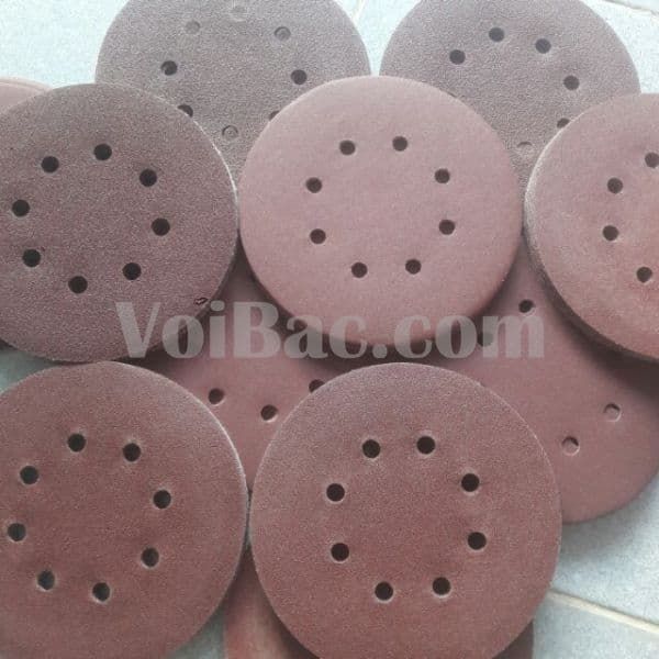 Giấy Nhám Tròn MIRKA Gold - 8 Holes Cao Cấp - VLM0037